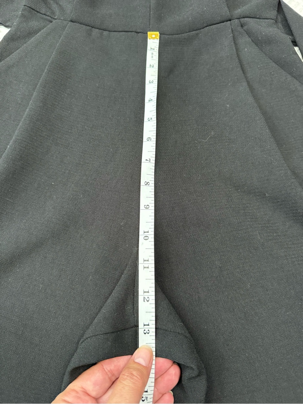 Anthropologie ett:twa Sedona Black Short Sleeve Jumpsuit - Picture 7 of 9